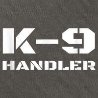 K9 Handler Police Dog Trainer K9 Unit Officer Canine Team Cotton Canvas Backpack