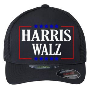 Kamala Harris President Tim Walz Waltz Vp Harris Walz 2024 Premium Flexfit Unipanel Trucker Cap