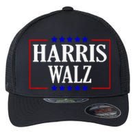 Kamala Harris President Tim Walz Waltz Vp Harris Walz 2024 Premium Flexfit Unipanel Trucker Cap