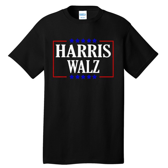 Kamala Harris President Tim Walz Waltz Vp Harris Walz 2024 Premium Tall T-Shirt