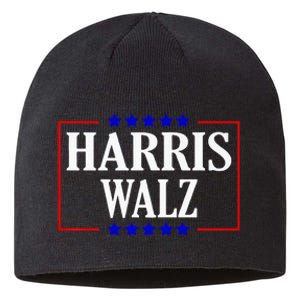 Kamala Harris President Tim Walz Waltz Vp Harris Walz 2024 Premium Sustainable Beanie