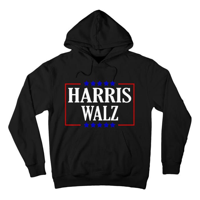 Kamala Harris President Tim Walz Waltz Vp Harris Walz 2024 Premium Tall Hoodie