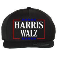 Kamala Harris President Tim Walz Waltz Vp Harris Walz 2024 Premium Wool Snapback Cap