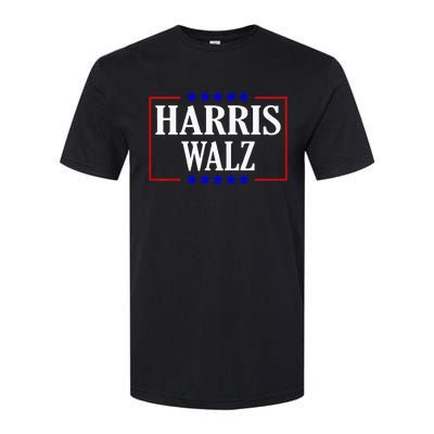 Kamala Harris President Tim Walz Waltz Vp Harris Walz 2024 Premium Softstyle CVC T-Shirt