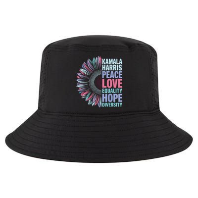 Kamala Harris Peace Love Equality Hope Diversity Cool Comfort Performance Bucket Hat