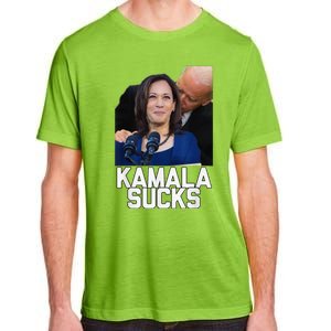 Kamala Harris President Election 2024 Trump Halloween Adult ChromaSoft Performance T-Shirt