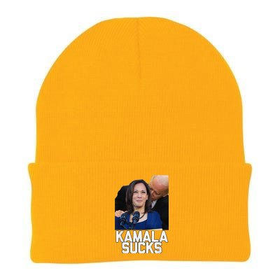 Kamala Harris President Election 2024 Trump Halloween Knit Cap Winter Beanie