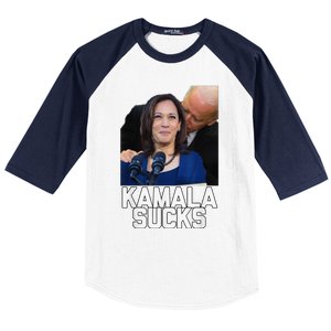 Kamala Harris President Election 2024 Trump Halloween Baseball Sleeve Shirt