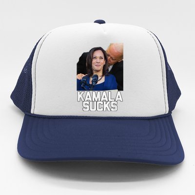 Kamala Harris President Election 2024 Trump Halloween Trucker Hat