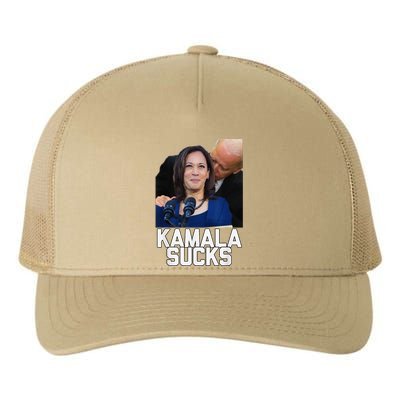 Kamala Harris President Election 2024 Trump Halloween Yupoong Adult 5-Panel Trucker Hat