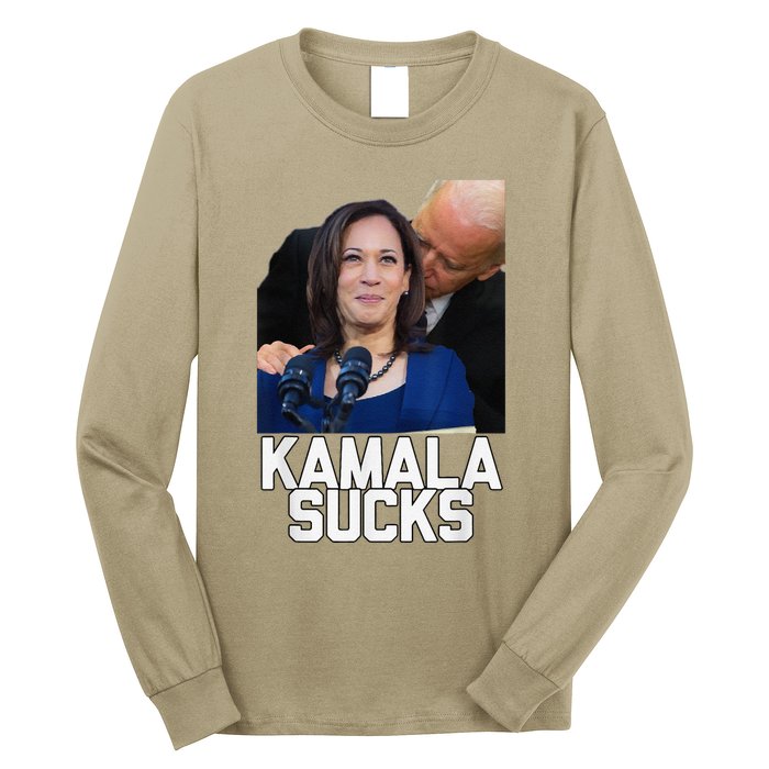 Kamala Harris President Election 2024 Trump Halloween Long Sleeve Shirt