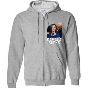 Kamala Harris President Election 2024 Trump Halloween Full Zip Hoodie