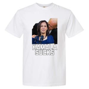 Kamala Harris President Election 2024 Trump Halloween Garment-Dyed Heavyweight T-Shirt