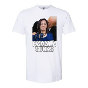 Kamala Harris President Election 2024 Trump Halloween Softstyle CVC T-Shirt