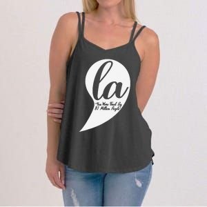 Kamala Harris President 2024 Comma La Funny Debate Women's Strappy Tank