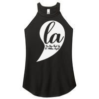 Kamala Harris President 2024 Comma La Funny Debate Women's Perfect Tri Rocker Tank