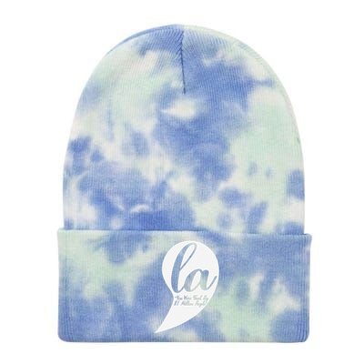 Kamala Harris President 2024 Comma La Funny Debate Tie Dye 12in Knit Beanie