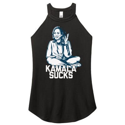 Kamala Harris President Election 2024 Trump Halloween Women’s Perfect Tri Rocker Tank