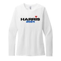 Kamala Harris President 2024 Womens CVC Long Sleeve Shirt