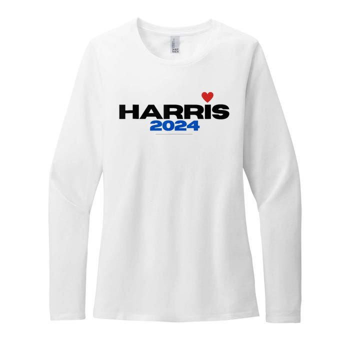 Kamala Harris President 2024 Womens CVC Long Sleeve Shirt