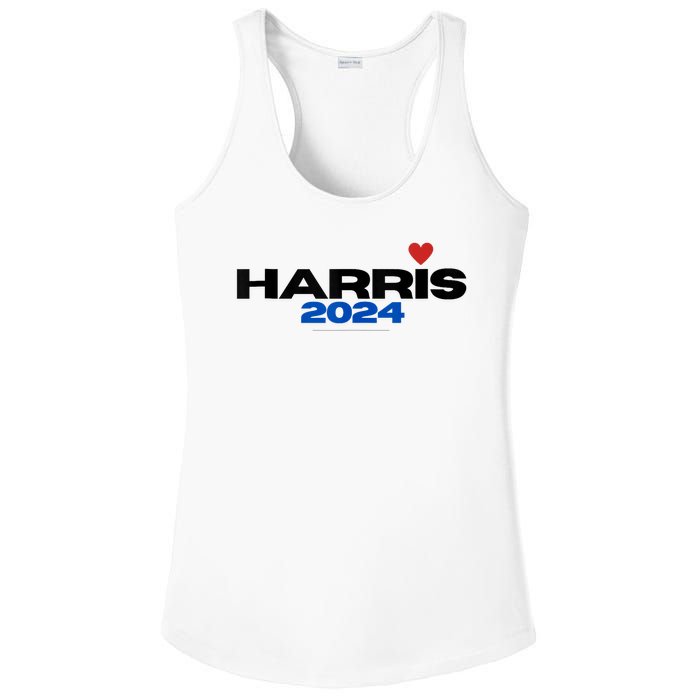 Kamala Harris President 2024 Ladies PosiCharge Competitor Racerback Tank