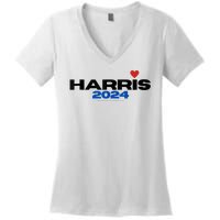 Kamala Harris President 2024 Women's V-Neck T-Shirt