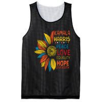 Kamala Harris Peace Love Equality Hope Diversity Mesh Reversible Basketball Jersey Tank