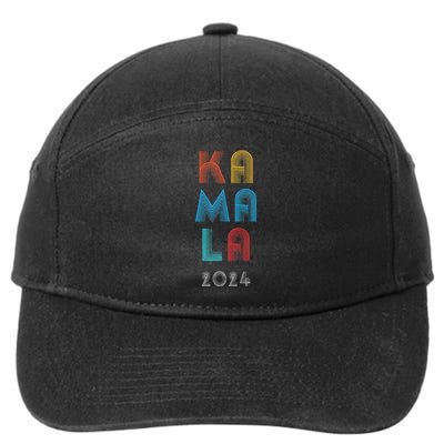 Kamala Harris Presidential Election 7-Panel Snapback Hat