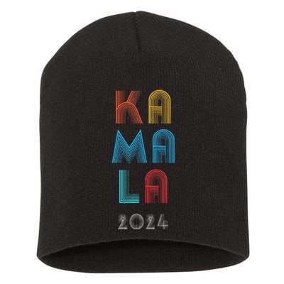 Kamala Harris Presidential Election Short Acrylic Beanie