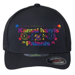 Kamal Harris Patents Tie Dye Harris Waltz Flexfit Unipanel Trucker Cap