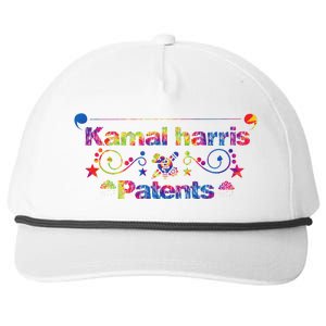 Kamal Harris Patents Tie Dye Harris Waltz Snapback Five-Panel Rope Hat