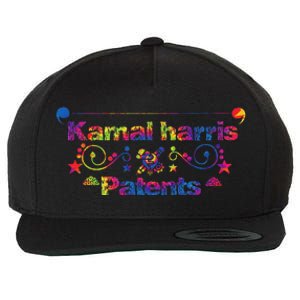 Kamal Harris Patents Tie Dye Harris Waltz Wool Snapback Cap