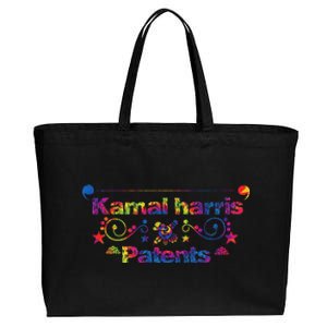 Kamal Harris Patents Tie Dye Harris Waltz Cotton Canvas Jumbo Tote