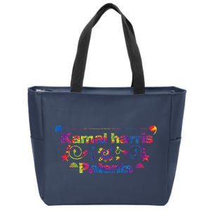 Kamal Harris Patents Tie Dye Harris Waltz Zip Tote Bag