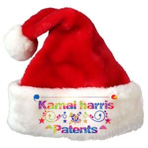 Kamal Harris Patents Tie Dye Harris Waltz Premium Christmas Santa Hat