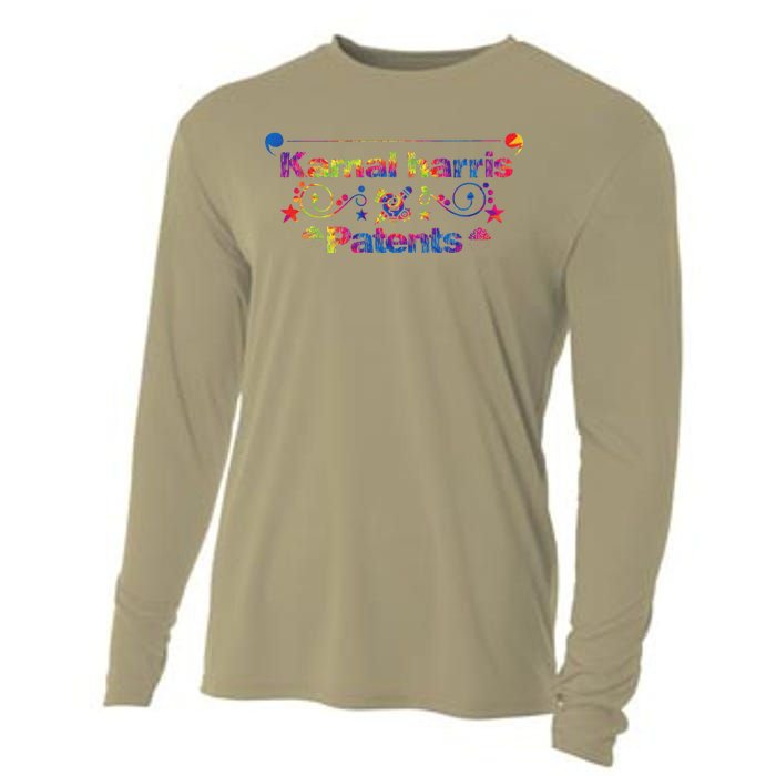 Kamal Harris Patents Tie Dye Harris Waltz Cooling Performance Long Sleeve Crew