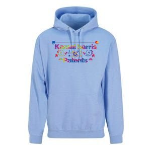 Kamal Harris Patents Tie Dye Harris Waltz Unisex Surf Hoodie