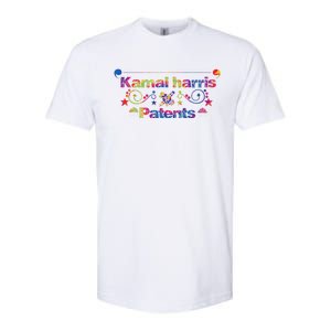 Kamal Harris Patents Tie Dye Harris Waltz Softstyle CVC T-Shirt