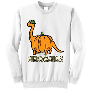 Kids Halloween Pumpkin Dino Pumpasaurus Costume Sweatshirt