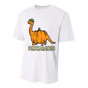 Kids Halloween Pumpkin Dino Pumpasaurus Costume Performance Sprint T-Shirt