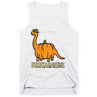 Kids Halloween Pumpkin Dino Pumpasaurus Costume Tank Top