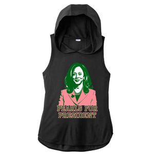 Kamala Harris Presidential Run For President Ladies PosiCharge Tri-Blend Wicking Draft Hoodie Tank