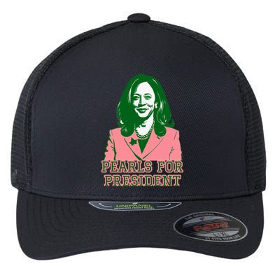 Kamala Harris Presidential Run For President Flexfit Unipanel Trucker Cap