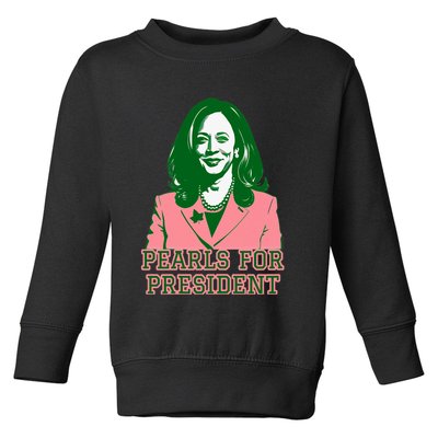 Kamala Harris Presidential Run For President Toddler Sweatshirt