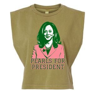 Kamala Harris Presidential Run For President Garment-Dyed Women's Muscle Tee