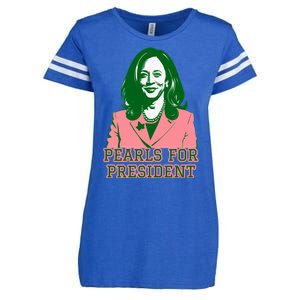 Kamala Harris Presidential Run For President Enza Ladies Jersey Football T-Shirt