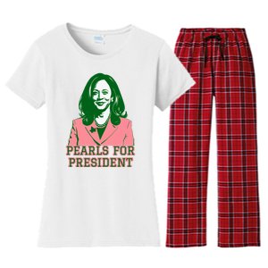 Kamala Harris Presidential Run For President Women's Flannel Pajama Set