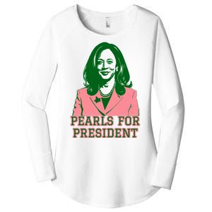 Kamala Harris Presidential Run For President Women's Perfect Tri Tunic Long Sleeve Shirt