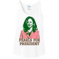 Kamala Harris Presidential Run For President Ladies Essential Tank