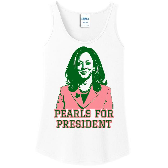 Kamala Harris Presidential Run For President Ladies Essential Tank